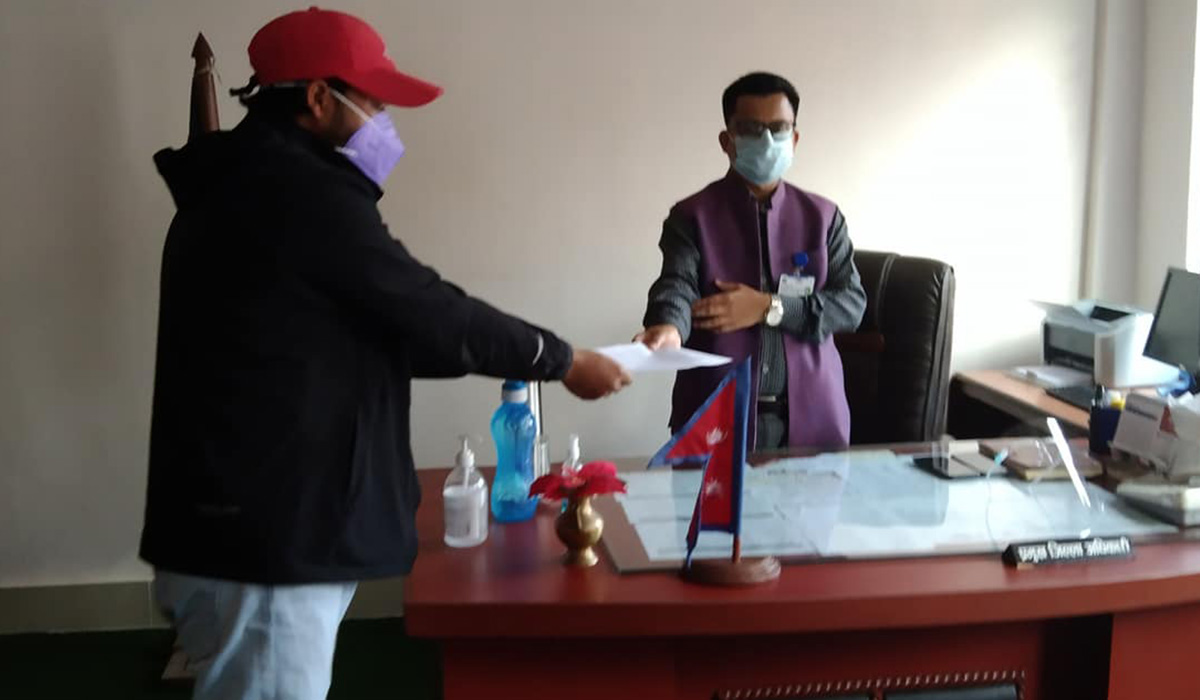 कोरोना रोकथाम र उपचारका लागि रुकुम पश्चिमका ६ दलको संयुक्त आग्रह 